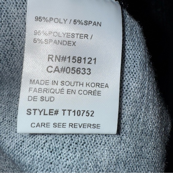 Trisha Tyler size XL Colorful Abstract long sleeve tunic Mock Neck Sweater - Picture 4 of 8